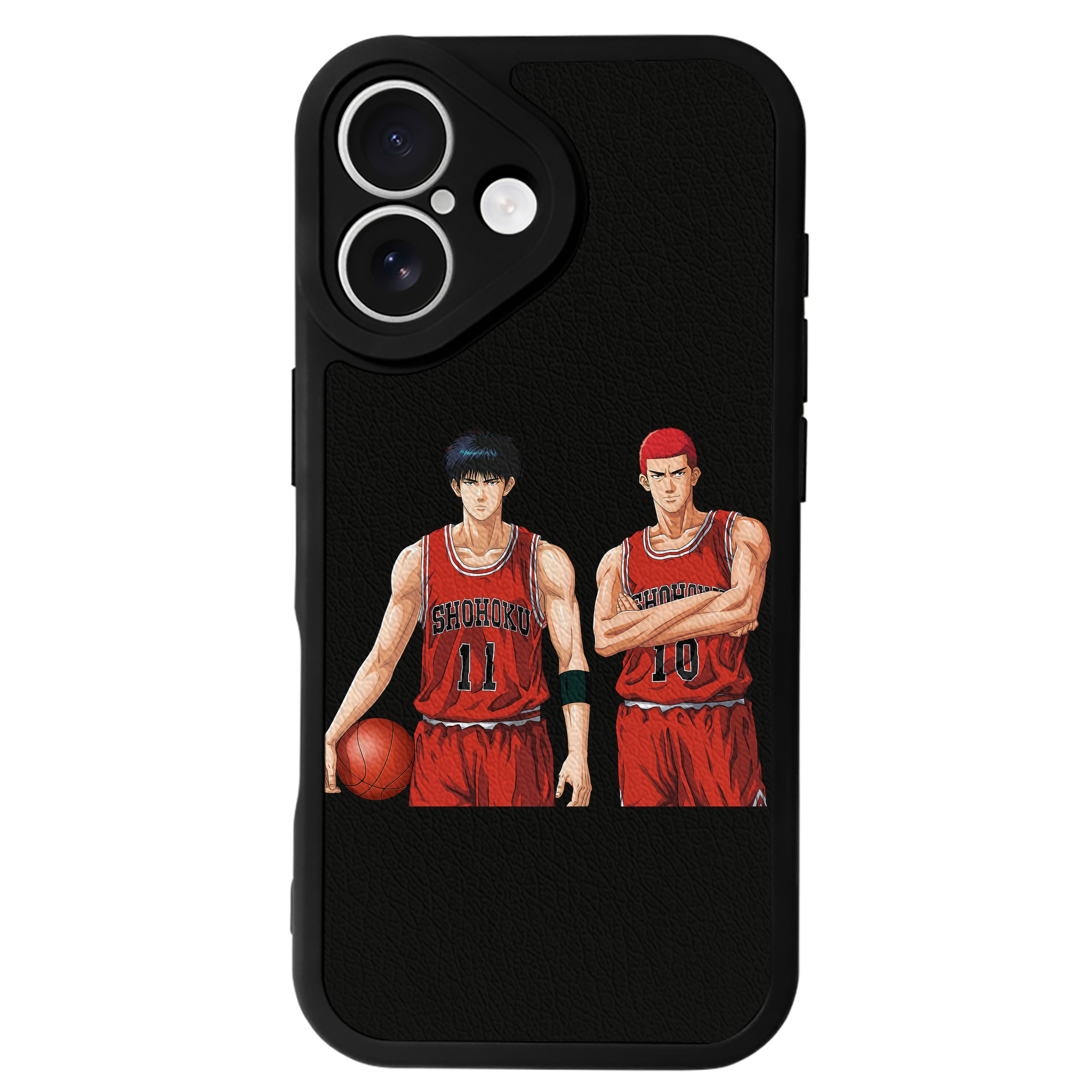 （画像用） SLAM DUNK／スラムダンク 【iPhone 16シリーズ対応】シリコンスマホケース（レザー調） 材質：シリコン